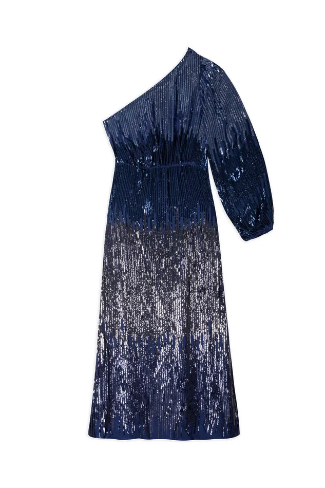 RIXO Dresses Bradshaw Blue Ombre Sequin 8211 Women RIXO Dresses Bradshaw Blue Ombre Sequin 8211 Women