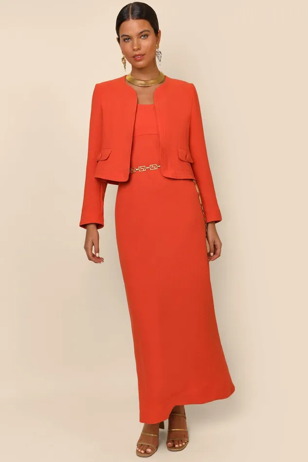 RIXO Dresses Brennan Red 8211 Women
