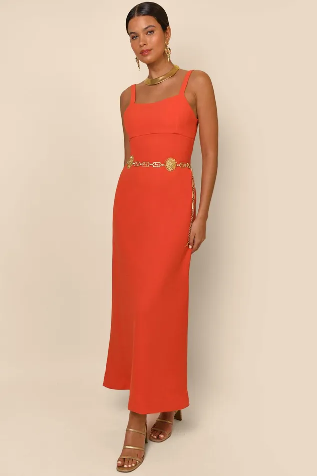 RIXO Dresses Brennan Red 8211 Women