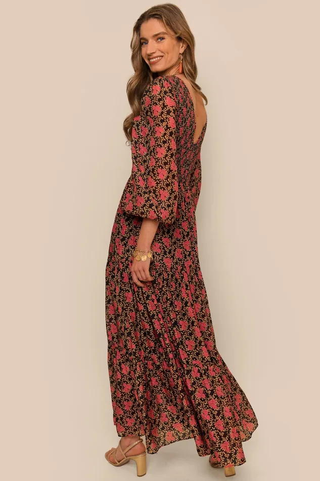RIXO Dresses Brooke Rennie Rose Navy 8211 Women RIXO Dresses Brooke Rennie Rose Navy 8211 Women