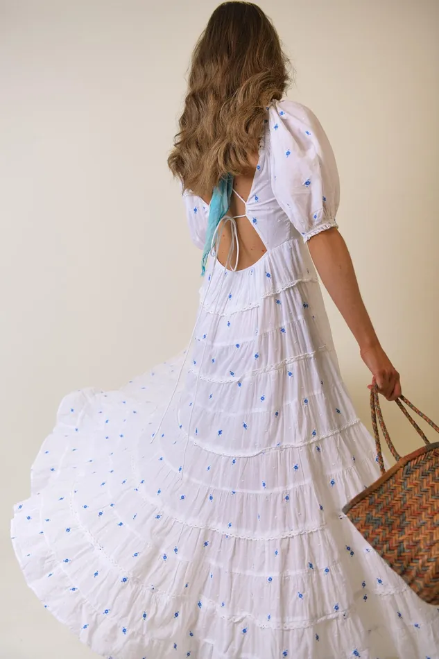 RIXO Dresses Cannes Santorini Embroidery 8211 Women RIXO Dresses Cannes Santorini Embroidery 8211 Women