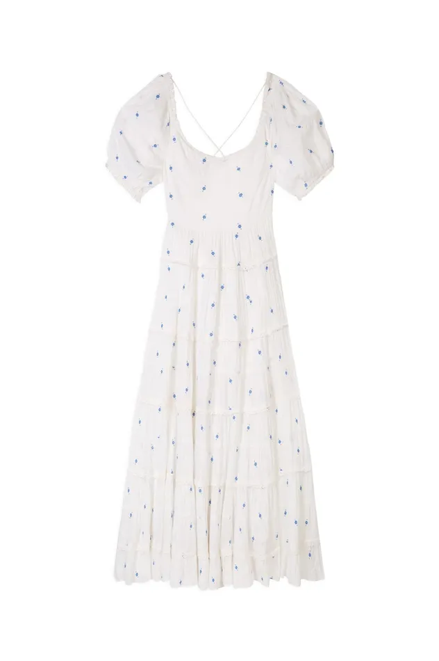 RIXO Dresses Cannes Santorini Embroidery 8211 Women RIXO Dresses Cannes Santorini Embroidery 8211 Women