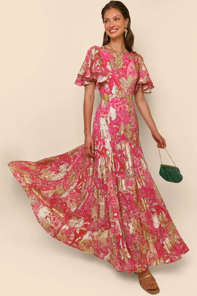 RIXO Dresses Dina Grace Paisley Jewel 8211 Women RIXO Dresses Dina Grace Paisley Jewel 8211 Women