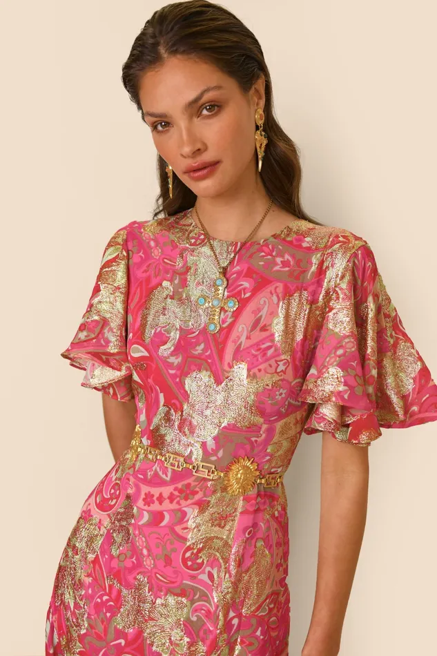 RIXO Dresses Dina Grace Paisley Jewel 8211 Women RIXO Dresses Dina Grace Paisley Jewel 8211 Women