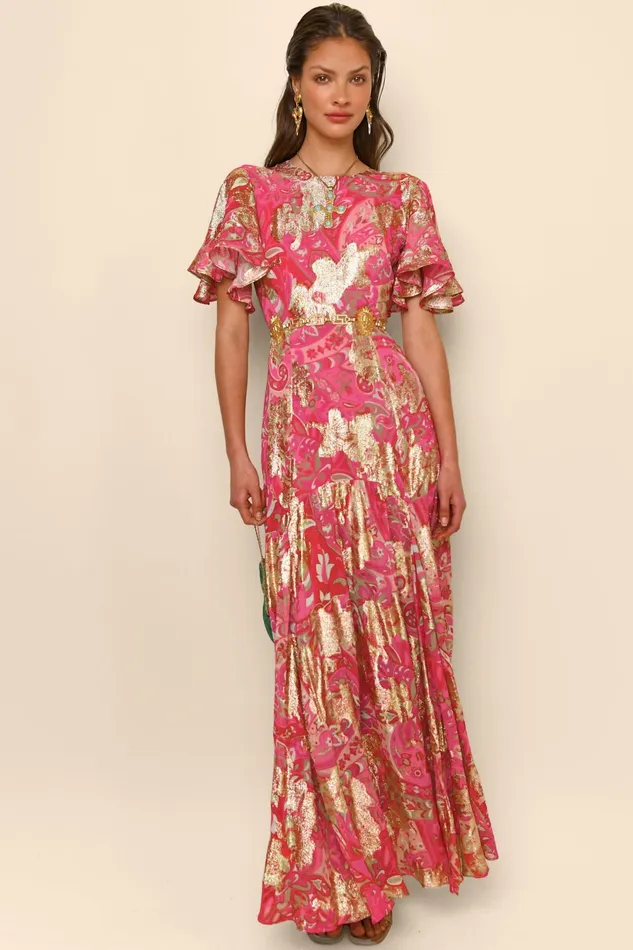 RIXO Dresses Dina Grace Paisley Jewel 8211 Women RIXO Dresses Dina Grace Paisley Jewel 8211 Women