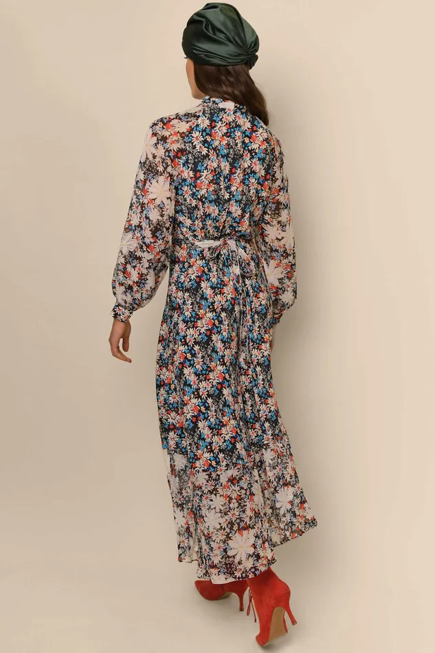 RIXO Dresses Diya Black Daisy Parade 8211 Women RIXO Dresses Diya Black Daisy Parade 8211 Women