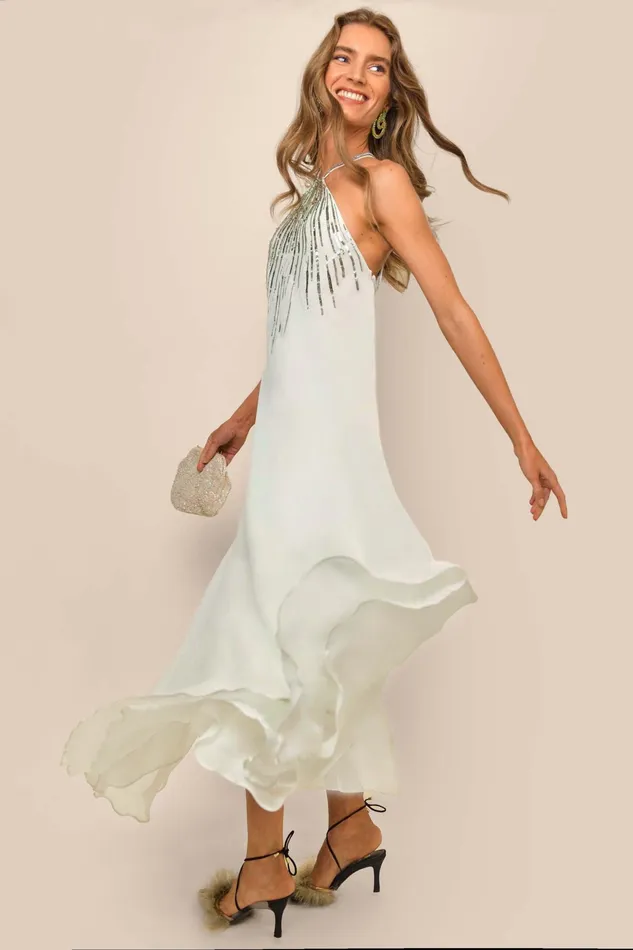 RIXO Dresses Elma Mint 8211 Women