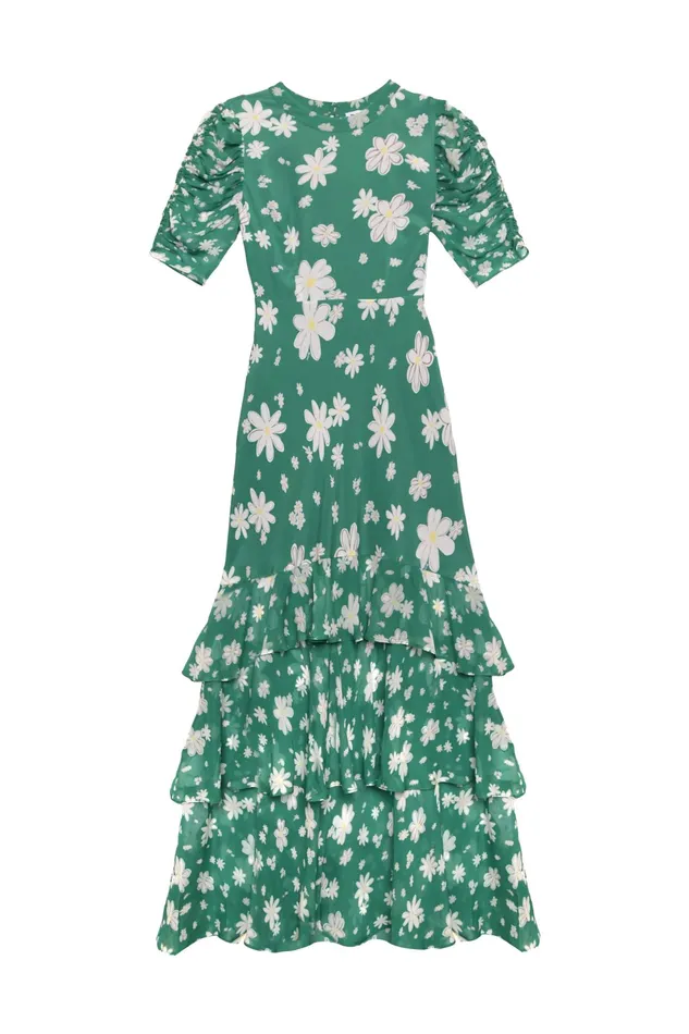 RIXO Dresses Evelyn Green Daisy Dream 8211 Women RIXO Dresses Evelyn Green Daisy Dream 8211 Women