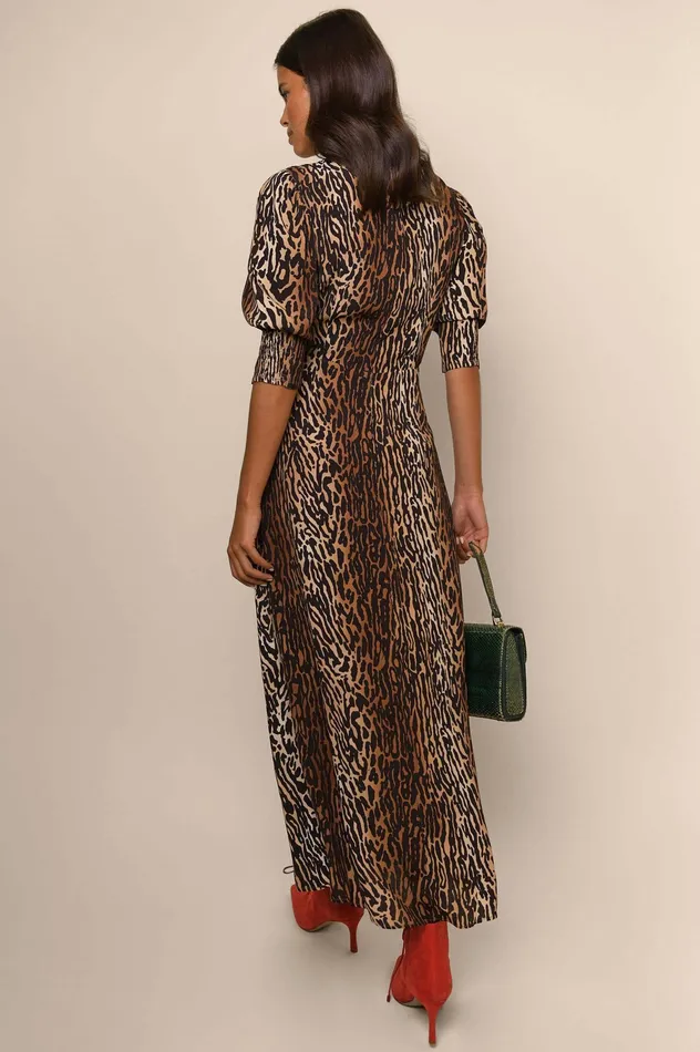 RIXO Dresses Karen Bohemia Leopard 8211 Women RIXO Dresses Karen Bohemia Leopard 8211 Women