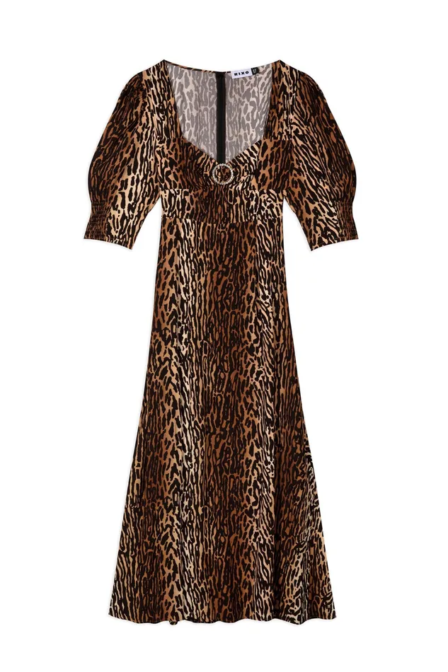 RIXO Dresses Karen Bohemia Leopard 8211 Women RIXO Dresses Karen Bohemia Leopard 8211 Women
