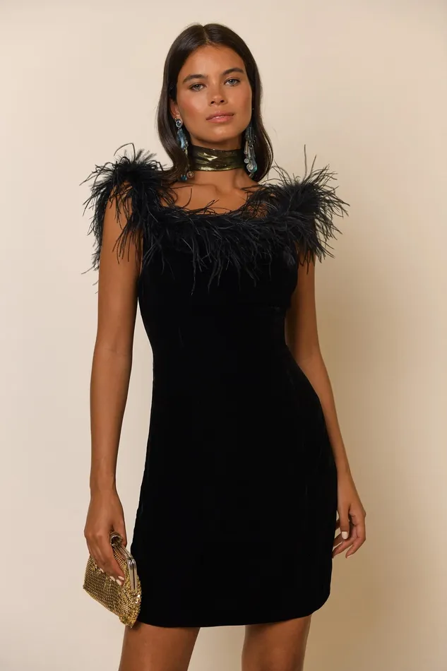 RIXO Dresses Lena Black 8211 Women RIXO Dresses Lena Black 8211 Women