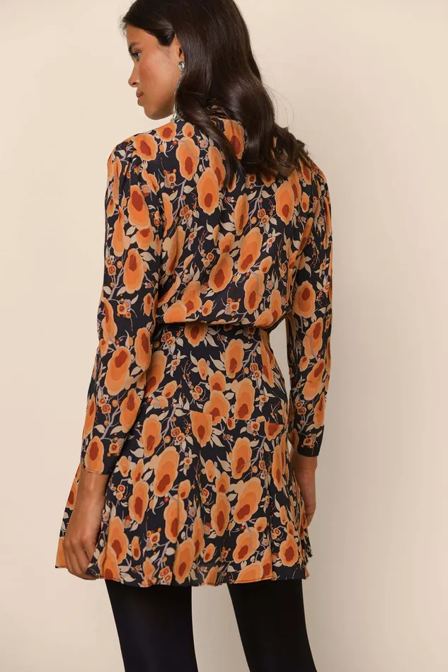 RIXO Dresses Lilian Sienna Starlet Floral Leopard Mix 8211 Women RIXO Dresses Lilian Sienna Starlet Floral Leopard Mix 8211 Women