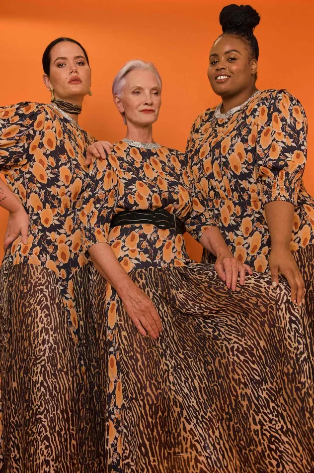RIXO Dresses Meg Sienna Starlet Floral Leopard Mix 8211 Women RIXO Dresses Meg Sienna Starlet Floral Leopard Mix 8211 Women