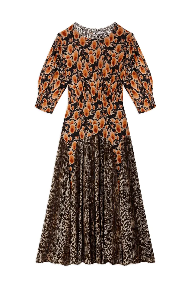 RIXO Dresses Meg Sienna Starlet Floral Leopard Mix 8211 Women RIXO Dresses Meg Sienna Starlet Floral Leopard Mix 8211 Women