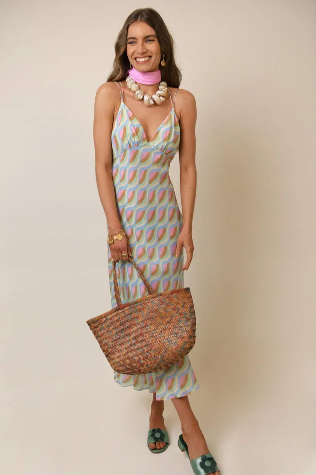 RIXO Dresses Palermo Geo Wave 8211 Women