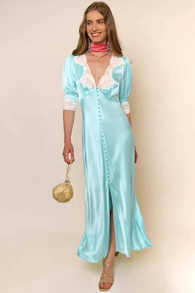 RIXO Dresses Simone Aqua 8211 Women