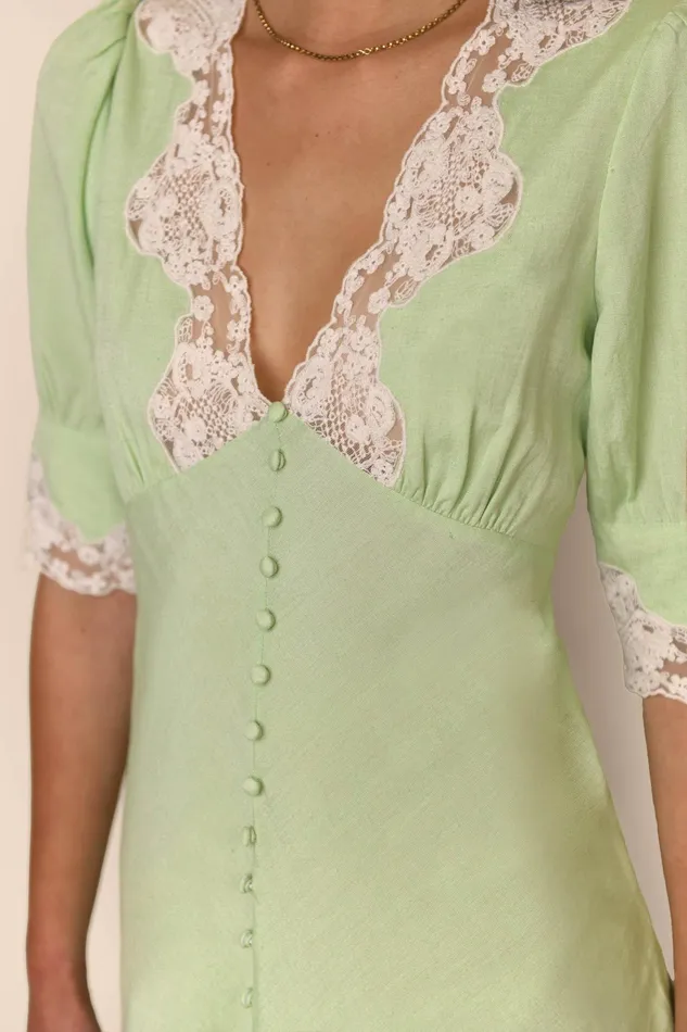 RIXO Dresses Simone Green 8211 Women