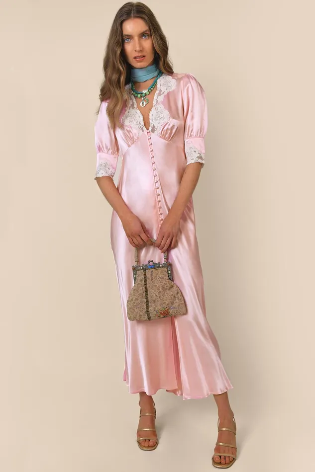 RIXO Dresses Simone Pink Mist 8211 Women