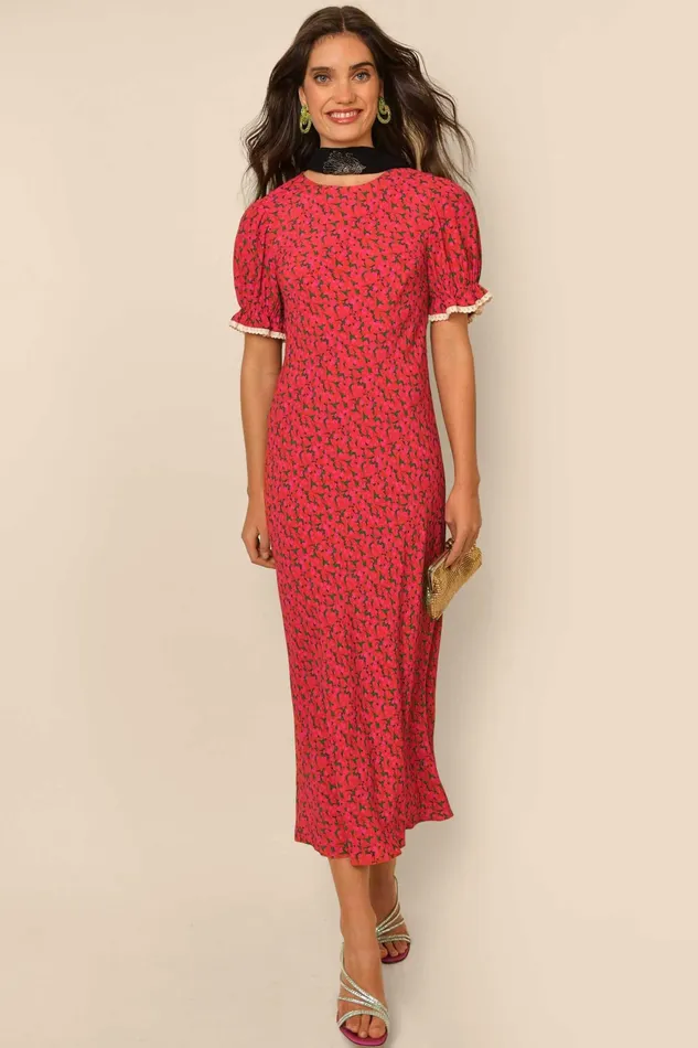 RIXO Dresses Venice Fontainhas Ditsy Valentine 8211 Women
