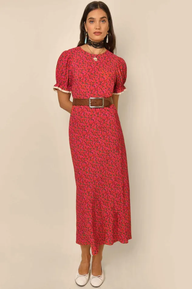 RIXO Dresses Venice Fontainhas Ditsy Valentine 8211 Women
