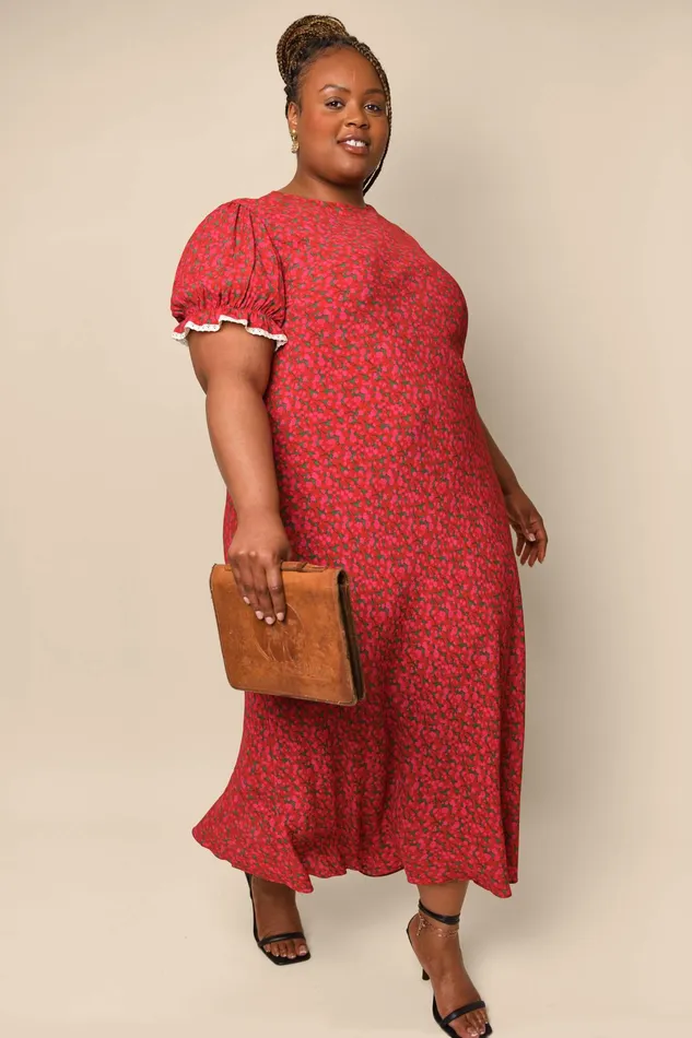 RIXO Dresses Venice Fontainhas Ditsy Valentine 8211 Women
