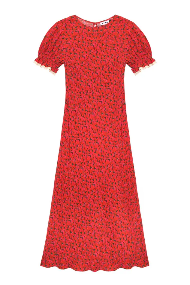 RIXO Dresses Venice Fontainhas Ditsy Valentine 8211 Women
