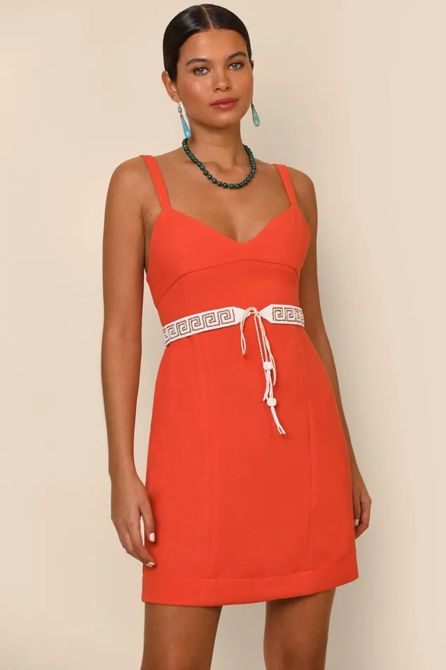 RIXO Dresses Zeena Red 8211 Women