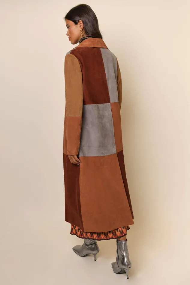 RIXO Outerwear Lindsey Patchwork Autumn 8211 Women