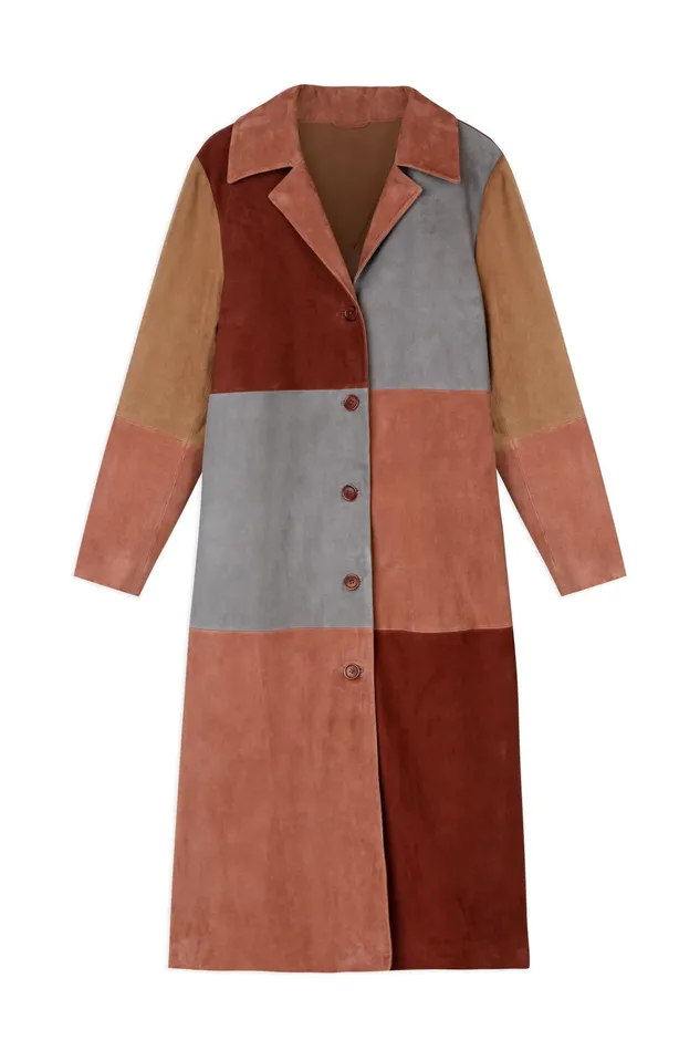RIXO Outerwear Lindsey Patchwork Autumn 8211 Women