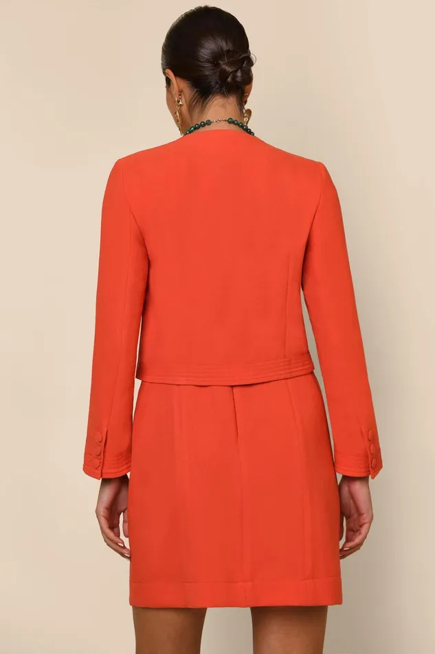RIXO Outerwear Maryanne Red 8211 Women