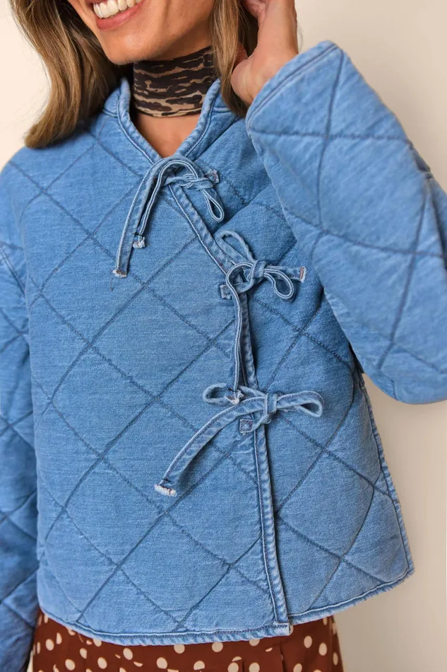 RIXO Outerwear Rhae Denim 8211 Women RIXO Outerwear Rhae Denim 8211 Women