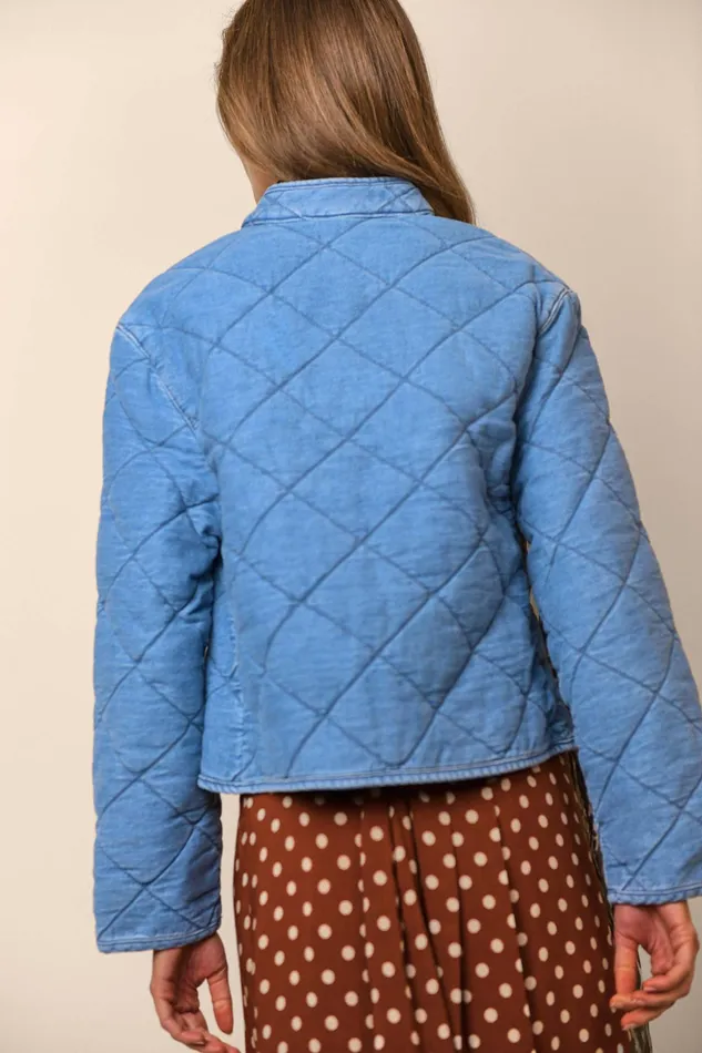 RIXO Outerwear Rhae Denim 8211 Women RIXO Outerwear Rhae Denim 8211 Women