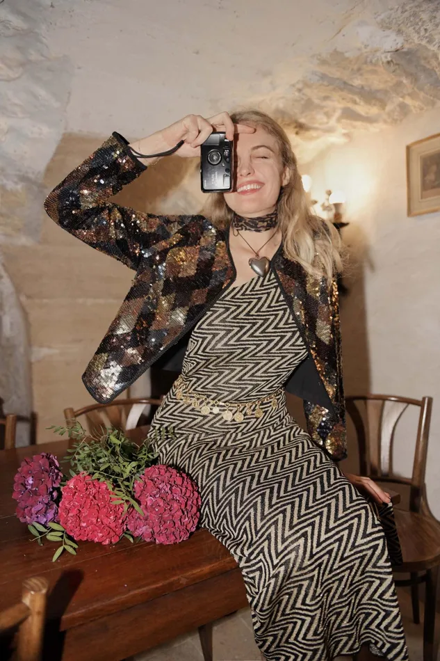 RIXO Outerwear Wren Gold Harlequin Sequin 8211 Women RIXO Outerwear Wren Gold Harlequin Sequin 8211 Women