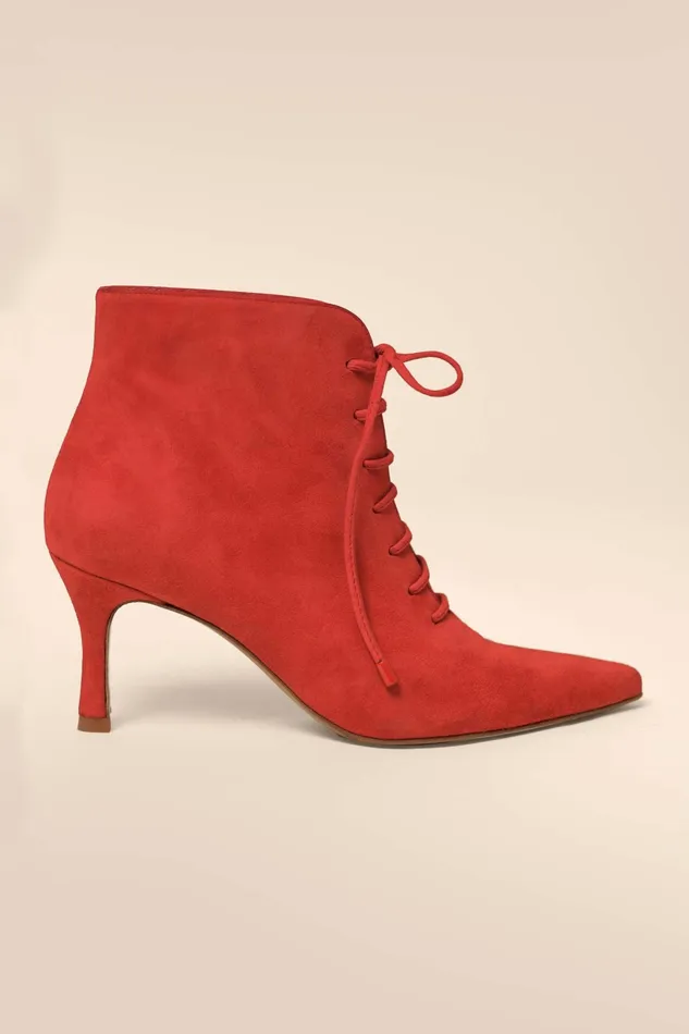 RIXO Shoes and Boots Cadiz Red 8211 Women