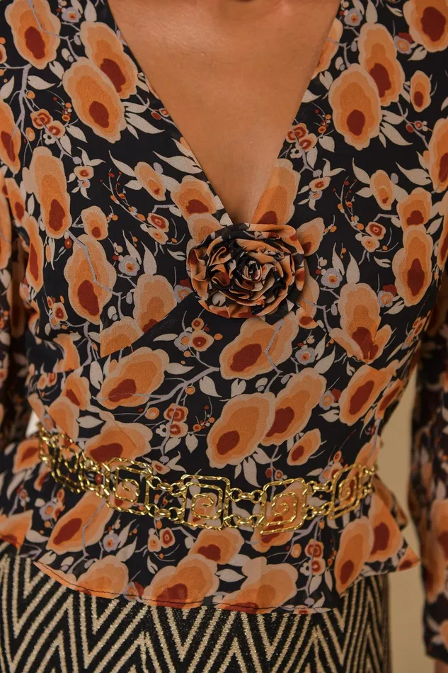 RIXO Tops Monterey Sienna Starlet Floral 8211 Women RIXO Tops Monterey Sienna Starlet Floral 8211 Women