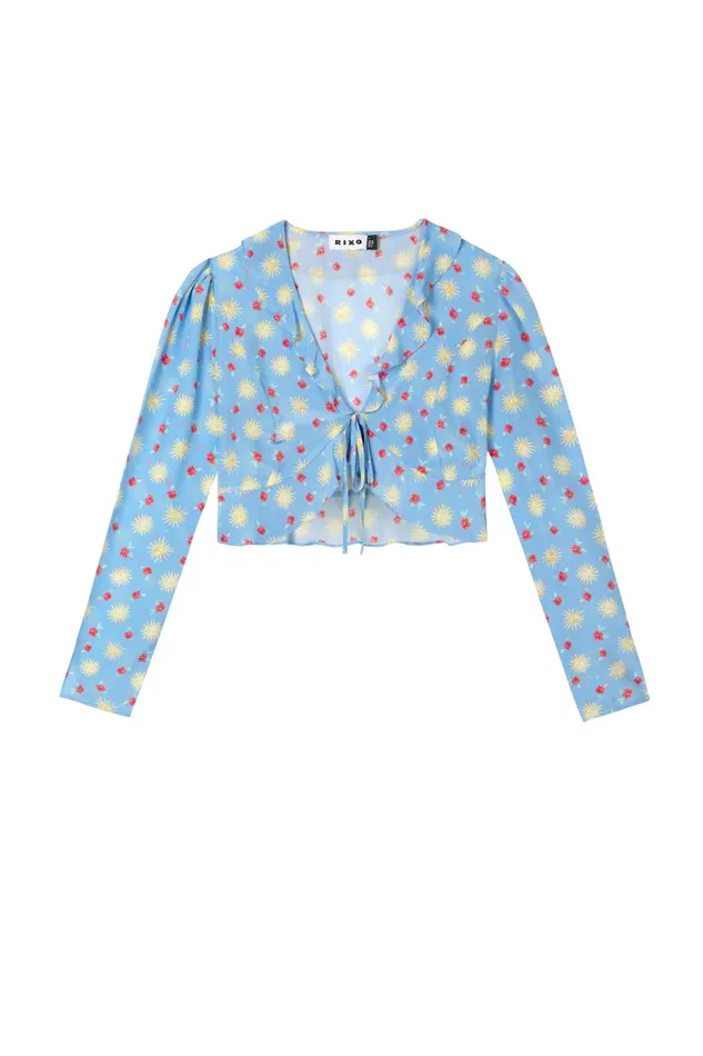 RIXO Tops Neelu Sun Petal Serenity 8211 Women