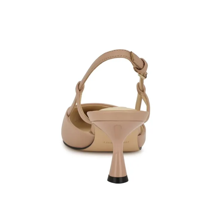 Rizzy Cap Toe Slingbacks Natural Women Nine West Heels