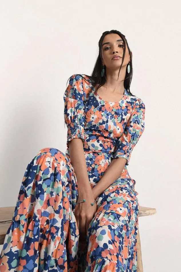Round Neck Dress BLUE CANOPEE Women Molly Bracken Dresses