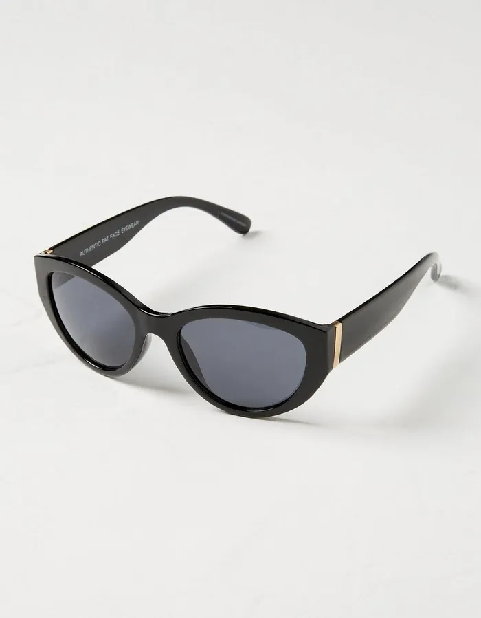 Ruby Retro Sunglasses Black Women FatFace Sunglasses