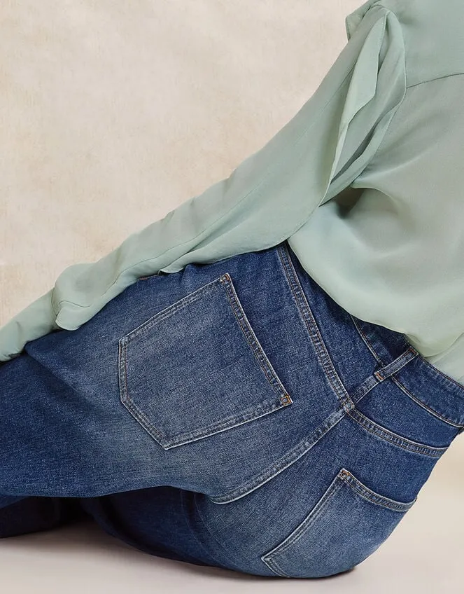 Ruby Wide Leg Jeans Blue Women Monsoon Casualwear