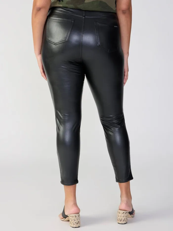 Runway High Rise Legging Slick Black Inclusive Collection Women Sanctuary Clothing Pants