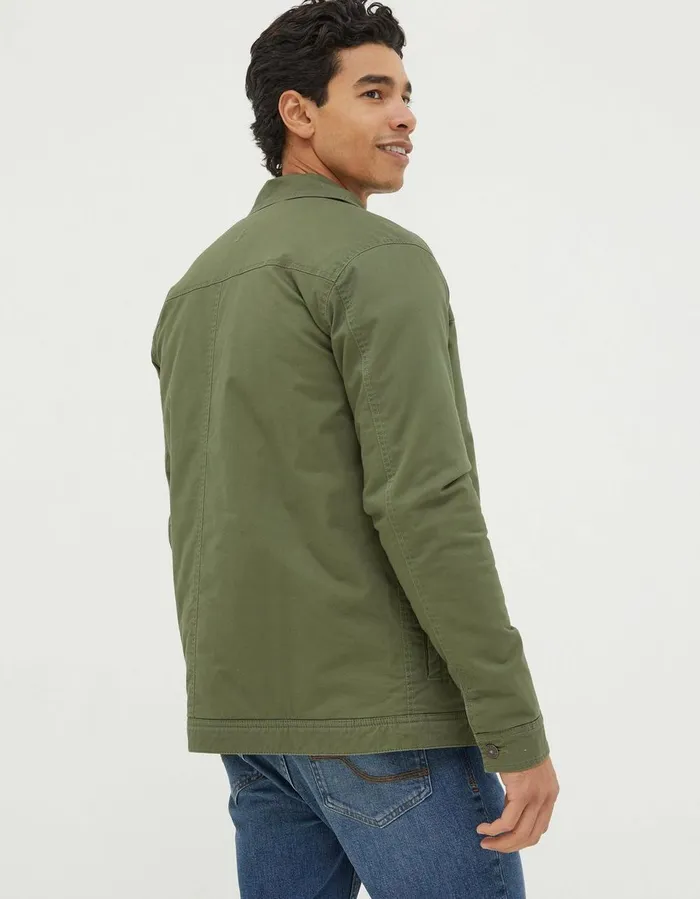 Rutland Jacket Khaki Green Men FatFace Coats and Jackets