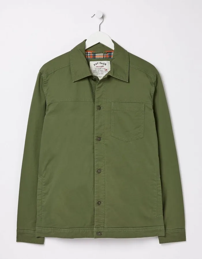 Rutland Jacket Khaki Green Men FatFace Coats and Jackets