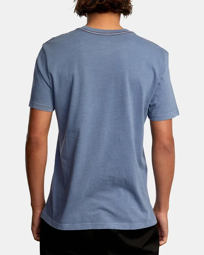 RVCA Mens Artist Tees Ben Horton Insecto Short Sleeve Tee Slate Slt