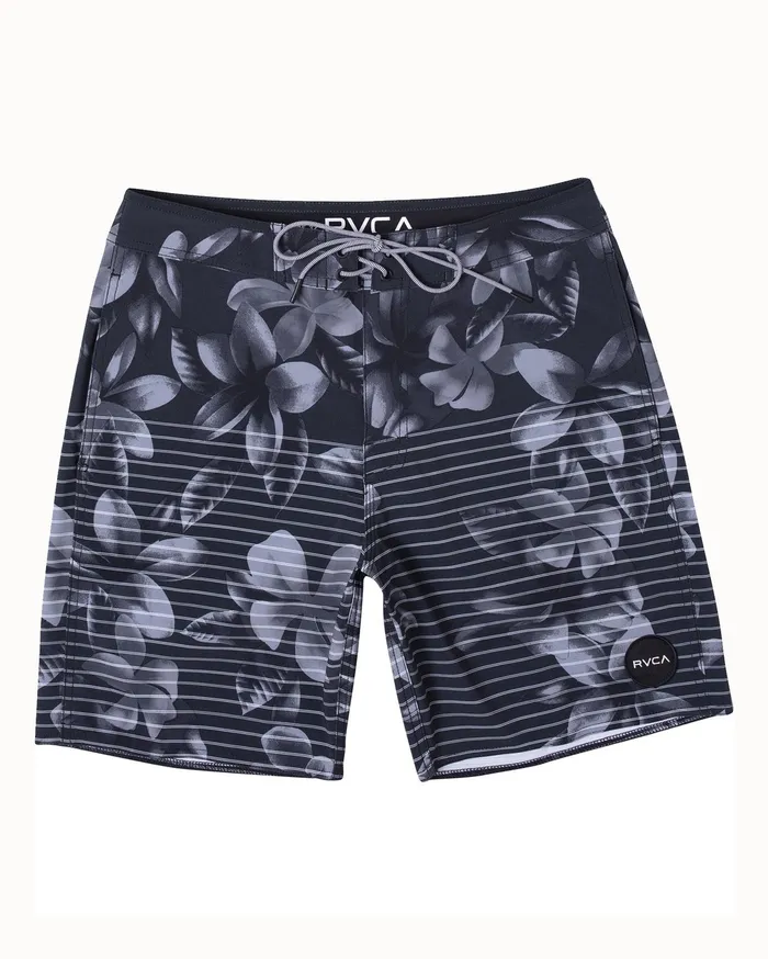 RVCA Mens Boardshorts Curren Boardshorts 18034 Black Floral Bfa On Sale
