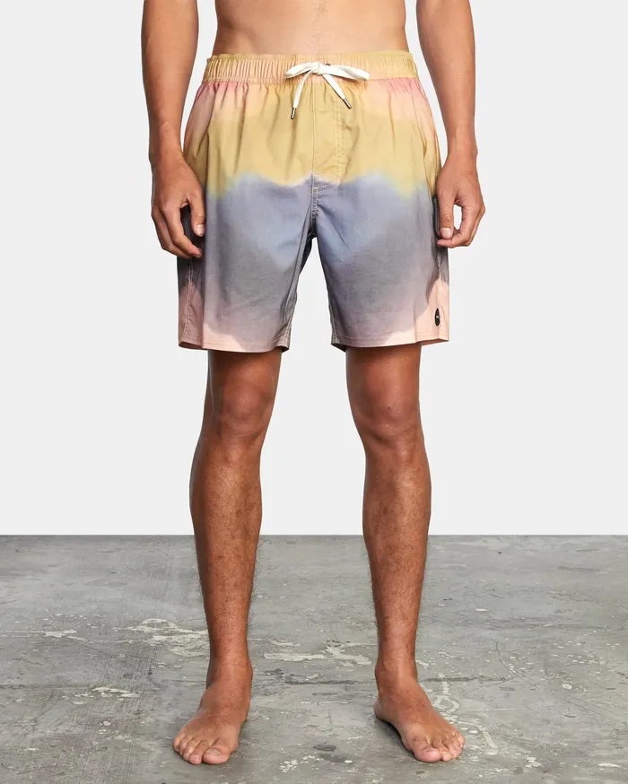 RVCA Mens Boardshorts Dana Trippe Trippy Elastic Boardshorts 17034 Multi Mul Popular