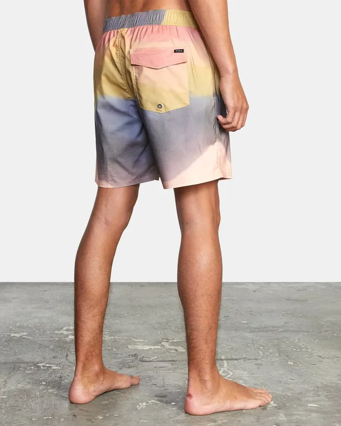 RVCA Mens Boardshorts Dana Trippe Trippy Elastic Boardshorts 17034 Multi Mul Popular
