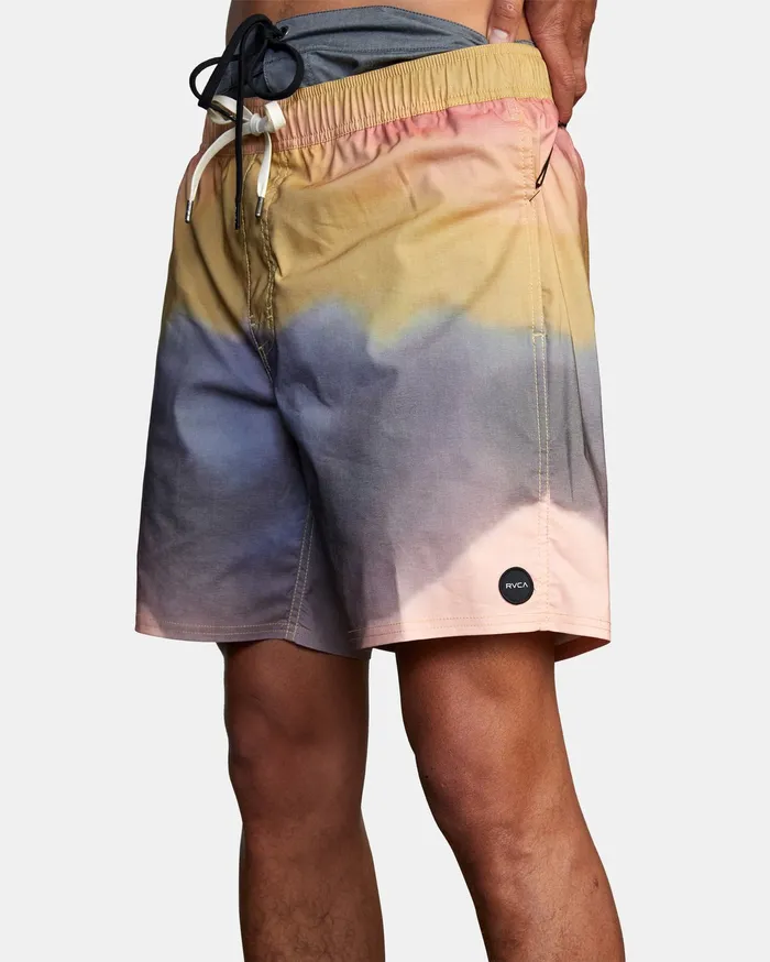 RVCA Mens Boardshorts Dana Trippe Trippy Elastic Boardshorts 17034 Multi Mul Popular