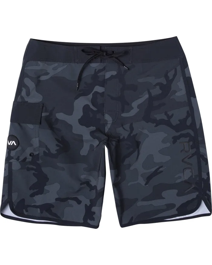 RVCA Mens Boardshorts Eastern Boardshorts 20034 Black Camo Bkc Near Me