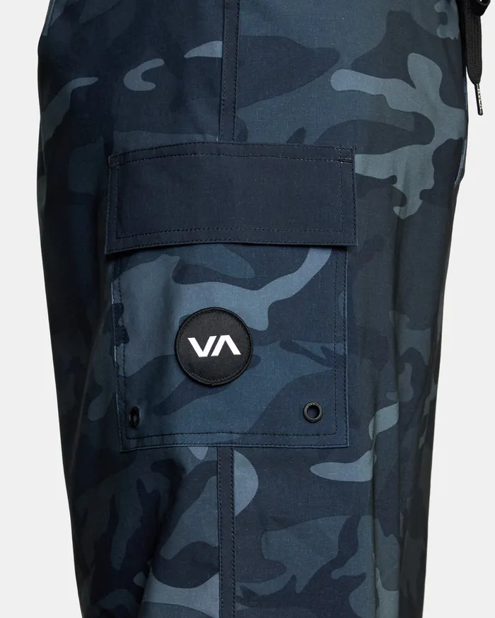 RVCA Mens Boardshorts Eastern Boardshorts 20034 Black Camo Bkc Near Me